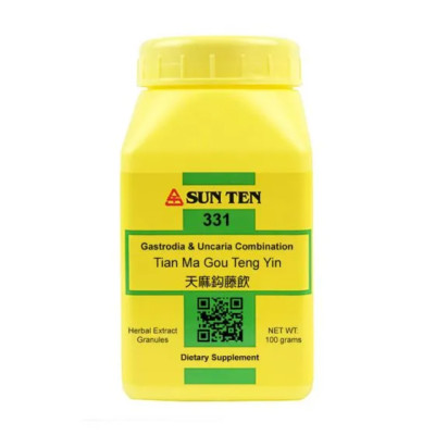 Sun Ten Gastrodia & Uncaria Combination 331 Granules - 100g