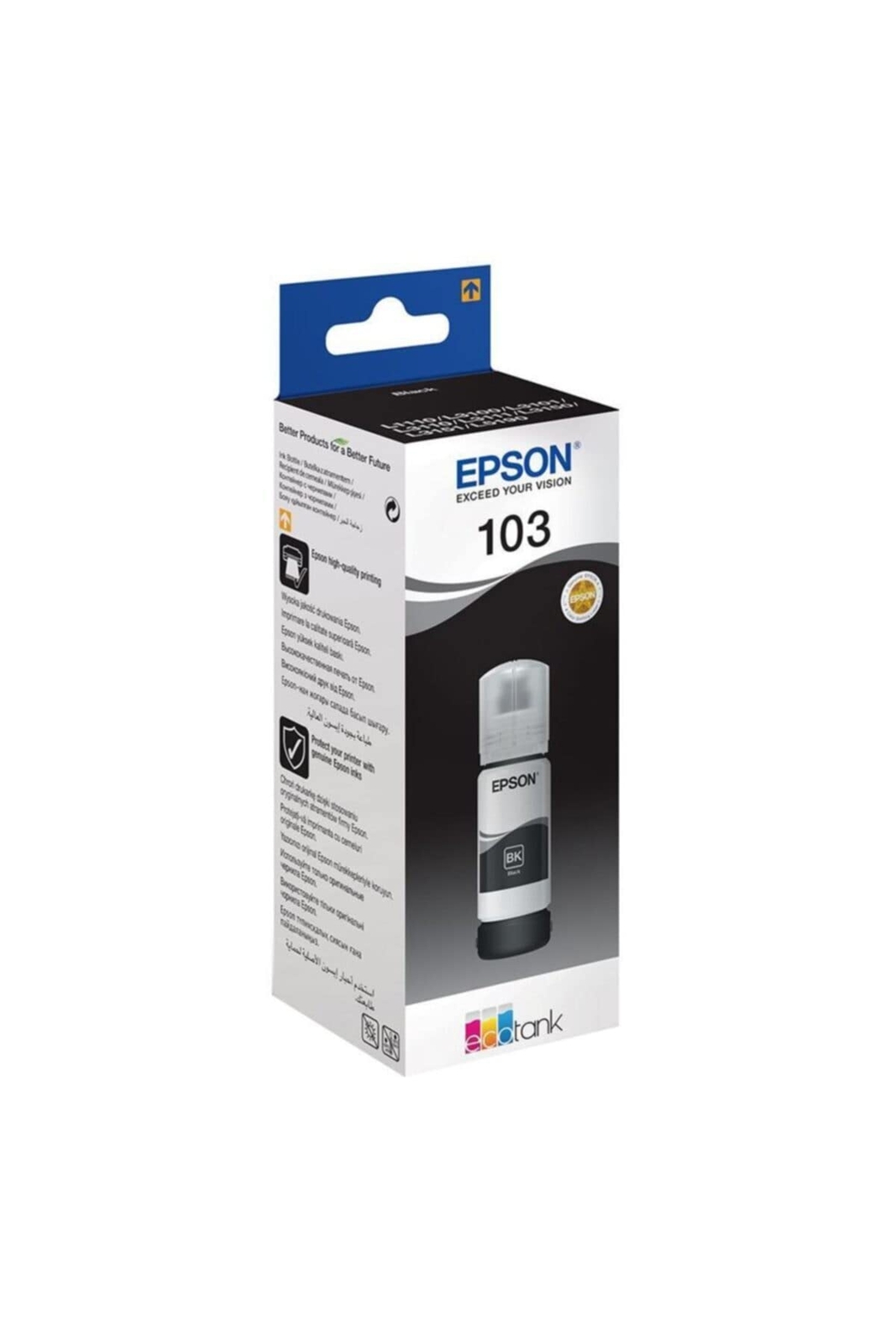EPSON 103 Ecotank Black Ink Bottle NUOVO