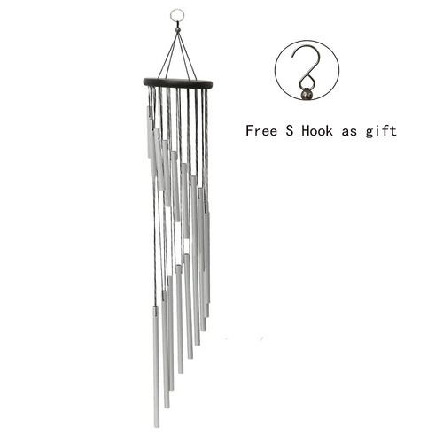 Large 36inch 18 Tubes Windchime Chapel Bells Wind Chimes Door Hanging Home Decor - Picture 2 of 10