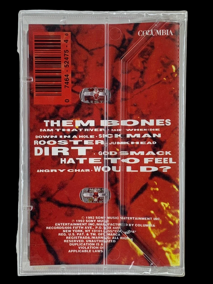 SEALED, Alice In Chains ‎– Dirt CT 52475, 1st edition, audio cassette, US, 1992 - Image 2 of 4
