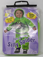 Soft Comfy Silly Spider Halloween Baby Costume 6-12 Months New