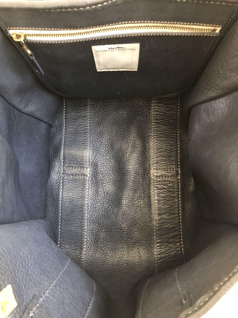 Vhtf Visvim Teton Tote Bag Navy Men Vintage Authentic Folk Vhtf Visvim Teton Tote Bag Navy Men Vintage Authentic Folk