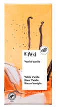 WEISSE SCHOKOLADE MIT BIO-VANILLE 80 g - VIVANI
