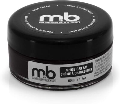 Moneysworth Best Boot & Shoe Cream Polish  - 1.7 oz 50 ml   (All Colors )
