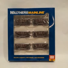 HO Walthers Mainline CNW Chicago & Northwestern Ore Car 6-pack Set