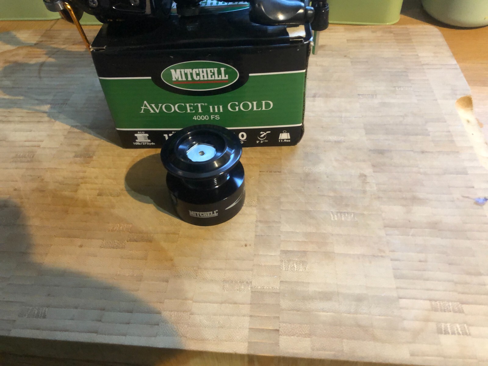 MITCHELL AVOCET 3 GOLD 4000FS FRONT DRAG REEL BAITCASTER eBay