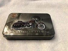 1998 Harley Davidson Playing Card Tin