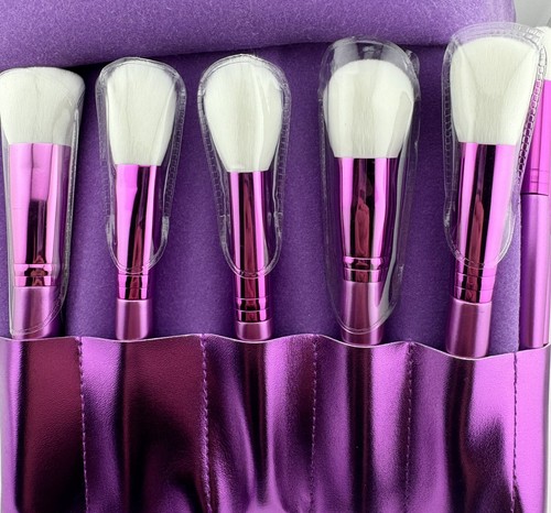 e.l.f. Radiant Brush Set, 18 Brushes + Brush Roll, HTF Holiday Edition, NIB - Picture 6 of 19