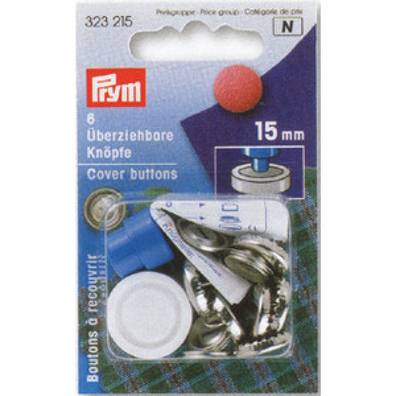 Moschettoni in plastica Color Snaps rotondi, Prym Love
