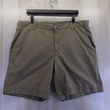 Columbia Mens Tan Cotton Cargo Shorts Size 38-6912