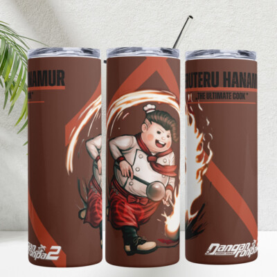 Danganronpa Teruteru Hanamura Tumbler 20oz Gaming Manga Gift Travel Mug Japan