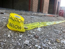 DETECTABLE CAUTION ELECTRIC CABLE BELOW 150MMX 100M UNDERGROUND WARNING TAPE 