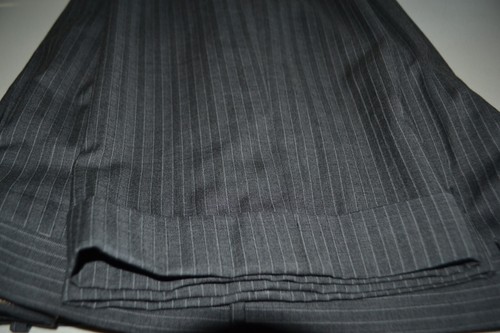 Montefino Uomo Men's Super 120s Wool 2 Front Button Suit Sz 42L Wst 36X33 - Picture 20 of 20