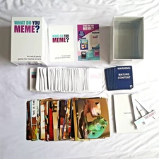 Adult Party Game What Do You Meme? Ages 17+ Players 3+ Card Games Complete 2020.