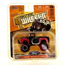 1956 Ford F-100 Truck Diecast Jada Big Time 4 Wheelin 164 2010 Black Red 1956 Ford F-100 Truck Diecast Jada Big Time 4 Wheelin 164 2010 Black Red