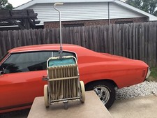 VINTAGE JARMAN CLUBSTER GOLF CART CADDY