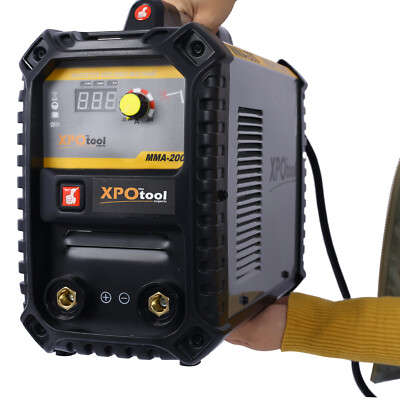 200A Hot Start MMA Welder IGBT Inverter Welder with LCD Display Dual Voltage DC