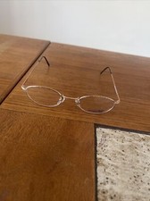 NWT Marcolin Village 38 Eyeglasses Gold Oval Full Rim 6364 Col 449 48-21-140 New