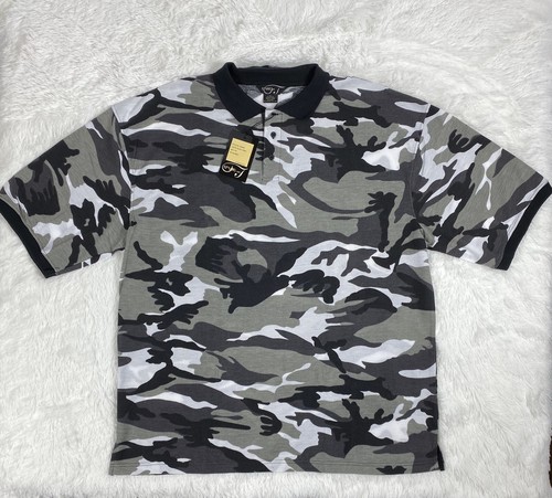 Trust USA Mens 4XL Camo T-Shirt Short 
