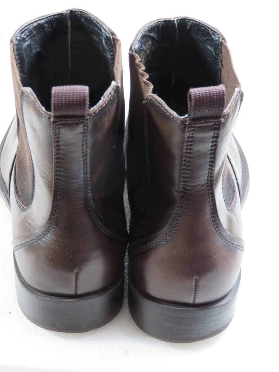 ALFANI genuine leather ankle BOOT chukka brown size 9.5 Alfani brown chukka - Gem main image 2