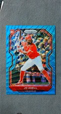 2021 Panini Prizm Tier II Teal Wave #191 Jo Adell RC Angels