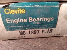 New Clevite MB-1897P10 Main Bearing for Detroit Diesel 4-53 Engine