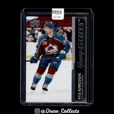 2021-22 Upper Deck #206 Kyle Burroughs Avalanche Young Guns
