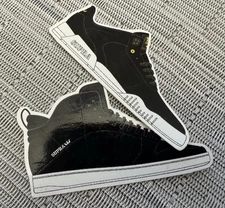 SUPRA FOOTWEAR SHOES Gear Clothing Small Glossy Promo STICKER Surfing Skateboard