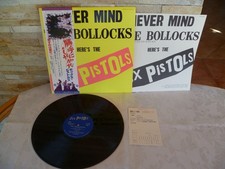 Sex Pistols"Never Mind the Bollocks"audiophile Japan LP+OBI-1st-Press 1977-Mint-