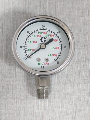 #ad #ad Graco 195583 Gauge Pressure Fluid 60 PSI new without box $145.02