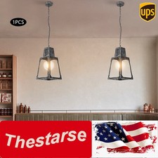 Rustic Metal Chandelier Kitchen Island Light Pendant Light Dining Room Fixture