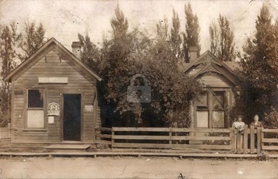 Post Office Thorp WA Washington Kittitas County 1907 RPPC Photo Postcard COPY
