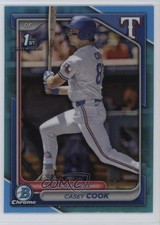 2024 Bowman Draft Chrome Sky Blue Refractor Casey Cook #BDC-66 11o2