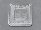 Geiger Edelmetalle Original 5 Gram Silver Square, Collectible German Bullion RAW