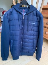 Lambretta Men's navy  Blue Hooded Jacket