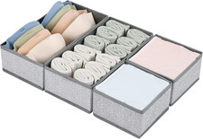 Drawer Organizer Clothes, Dresser Organizer For Nursery, Bedroom, Closet, Baby C