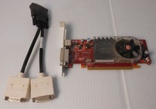 DELL ATI Radeon HD 3450 Full 0Y103D GRAPHIC VIDEO CARD PCI-E w/ Dual Monitor Cbl