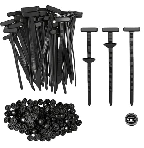 100PCS Heavy Duty Nylon Universal Cable Ties Buckles - Self-Locking Zip Tie - Bild 6 von 6