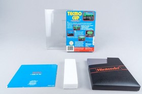Nintendo NES *Tecmo Cup Football Game* OVP CIB PAL B TP-ESP +