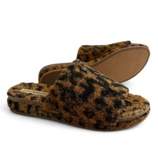 LUCKY BRAND Gadini Faux Shearling Open Toe Slide Slippers, NEW Size 9