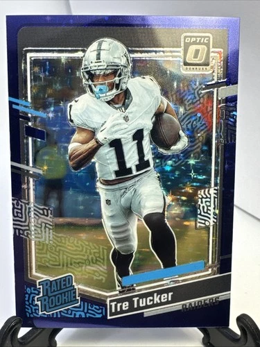 2023 Panini Optic Rated Rookie Purple Stars  Tre Tucker 15/15
