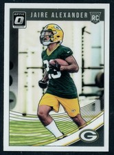 2018 Panini Donruss Optic Jaire Alexander Rookie #109 Green Bay Packers RC