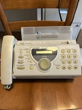SHARP TEL FAX MACHINE Plain Paper Facsimile Phone Copier UX-P115