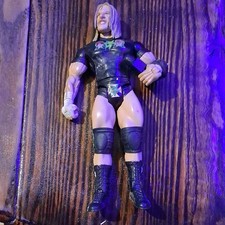 WWE Triple H Wrestling Action Figure w/ Microphone Accessory Black Attire