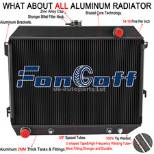 3 Row Radiator Fit 1968-72 Plymouth Satellite Road Runner Dodge Charger Coronet