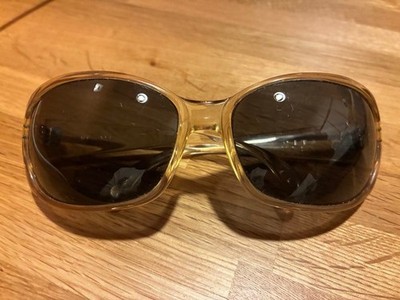 DITA High-Ball Sunglasses Black Lenses White Frame Used Minor Scratches