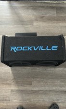 Rockville Dual Subwoofer Speaker