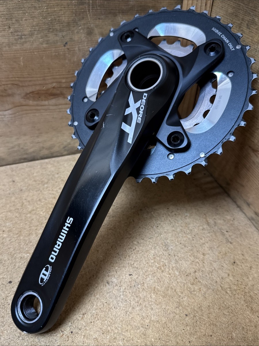 Shimano Deore XT FC-M785 MTB Crankset 2 x 10 Speed 175mm Dyna