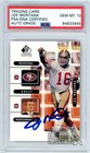 Joe Montana 1999 Upper Deck SP Signature Edition Autograph Card #J6 PSA/DNA 10