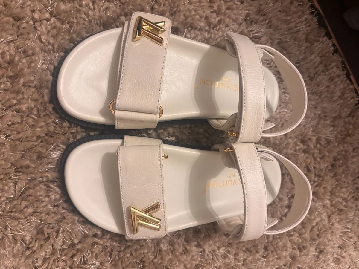 25+ Louis Vuitton White Sandals for Women for sale | Updated Oct 2026